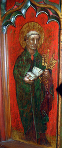 Saint Peter from the 15th century screen November 2009